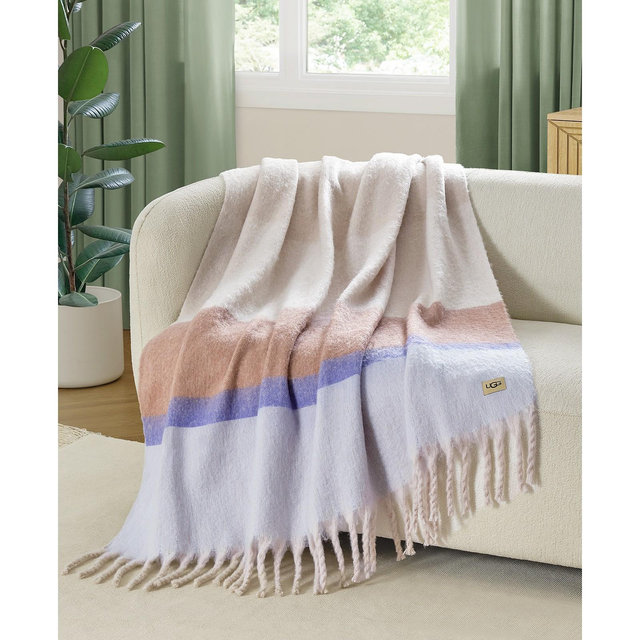 UGG® Simona Faux Mohair Throw, 50" x 70"