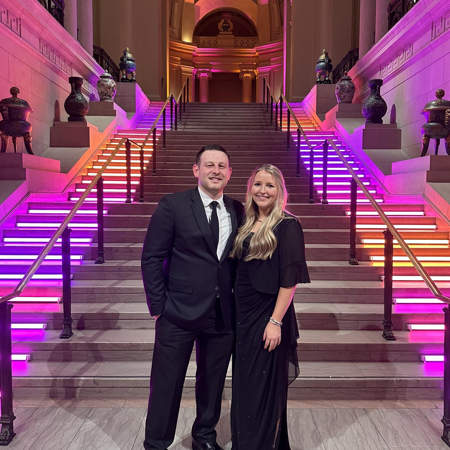 Working together at the A-T Children’s Project Biopharma Leadership Gala in Boston