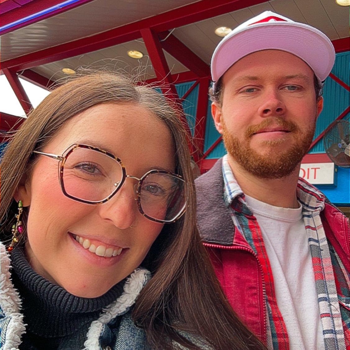 Recent date night in Gatlinburg, TN. About to head into the aquarium!