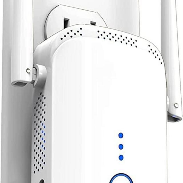 macard WiFi Extender Signal Booster up to 8470sq.ft- newest generation 2023 release Wireless Internet Repeater Long Range Amplifier with Ethernet Port, Access Point, 1-Tap Setup, Support Alexa, 2.4GHz