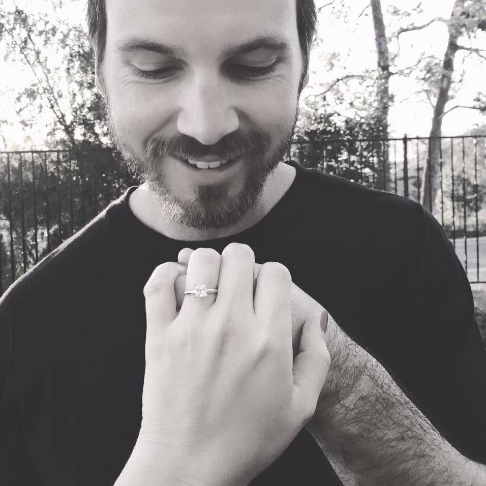 The day Chris proposed- February 21st, 2016