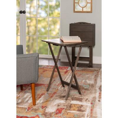 Graham Tray Table Gray - Powell Company