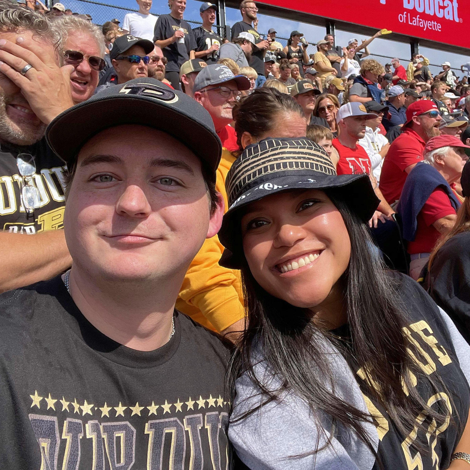 Viane's First Purdue Football Game!