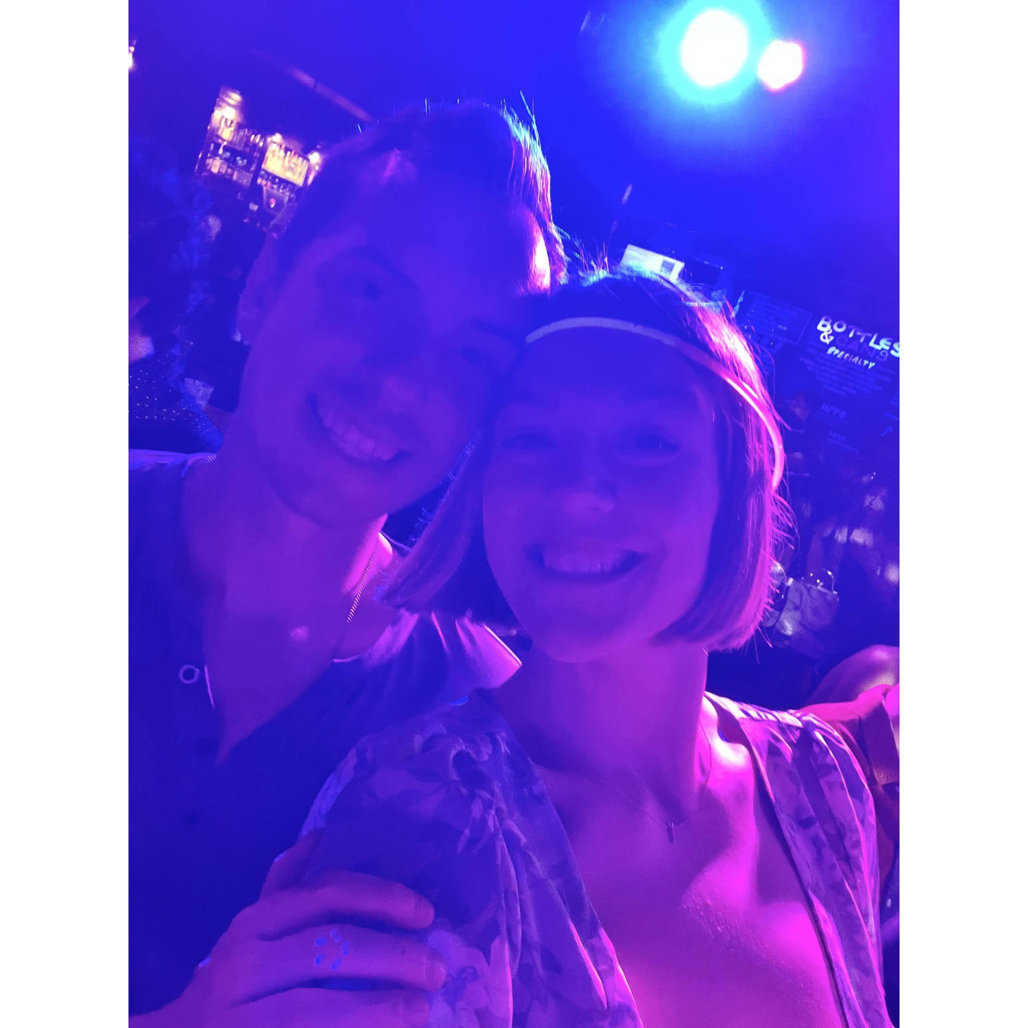 Back when we just friends at our favorite bar "Howl at the Moon" 2022