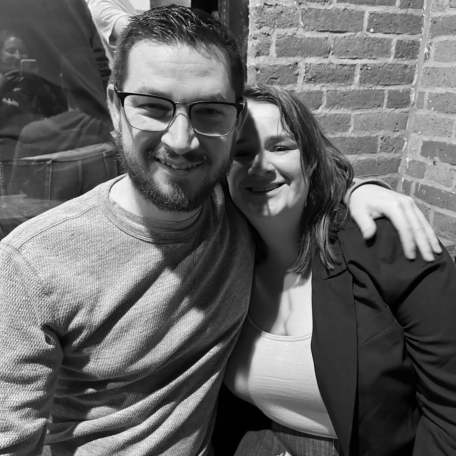 Our first picture together.