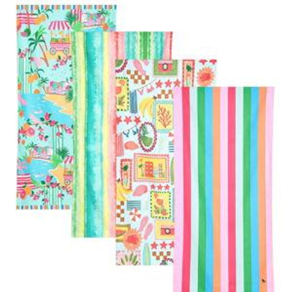Postcards From Paradise - Dock & Bay Quick Dry Towels (Set of 4)
