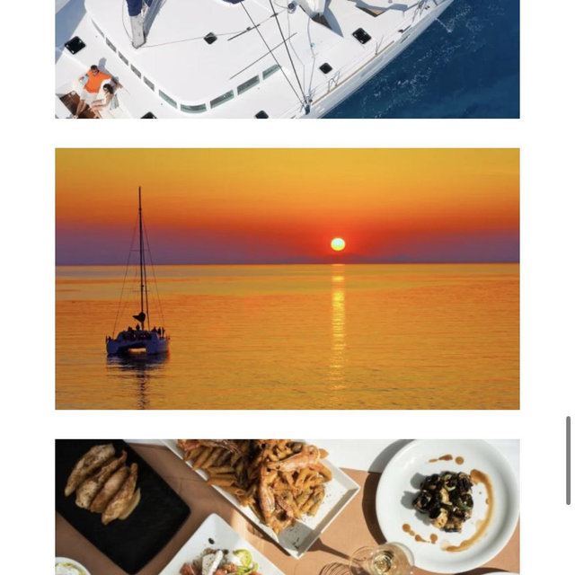 Sunset Cruise in Santorini for Honeymoon
