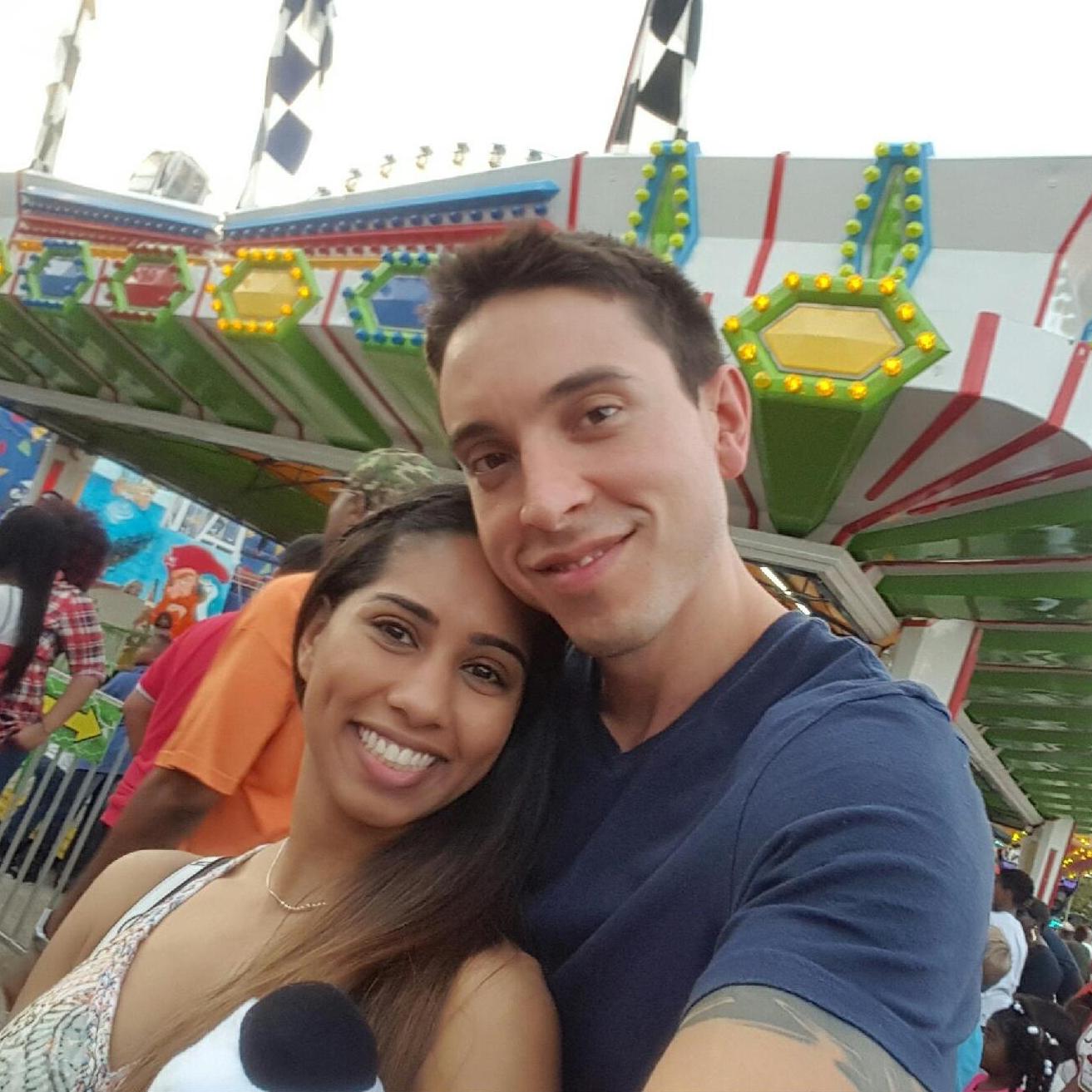 One of our first dates - The state fair, 2016