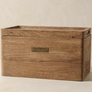 Wood Storage/Bread Box