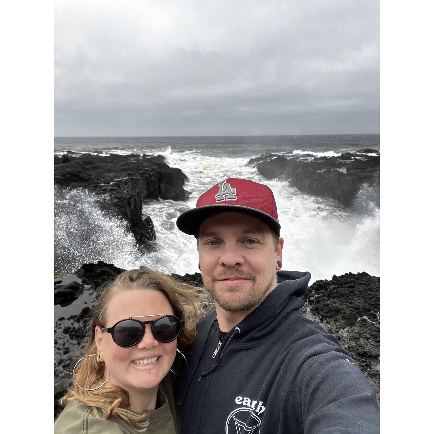 At Thor's Well, Oregon