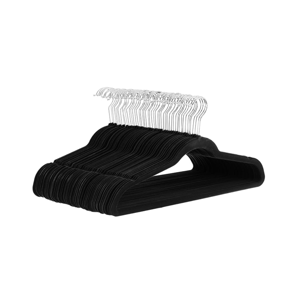 \Velvet, Non-Slip Suit Clothes Hangers, Pack of 50
