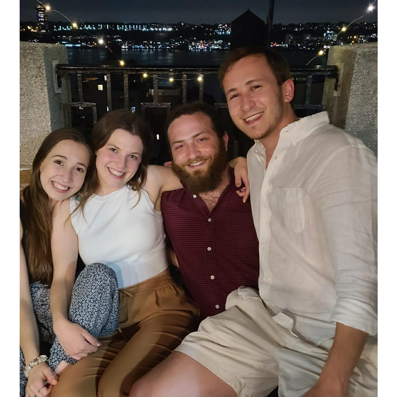 Celebrating the sisters engagement!