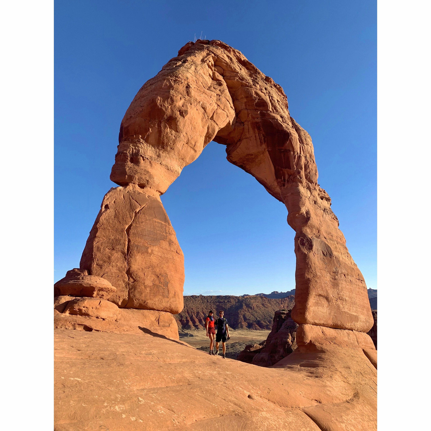 Exploring Arches National Park.