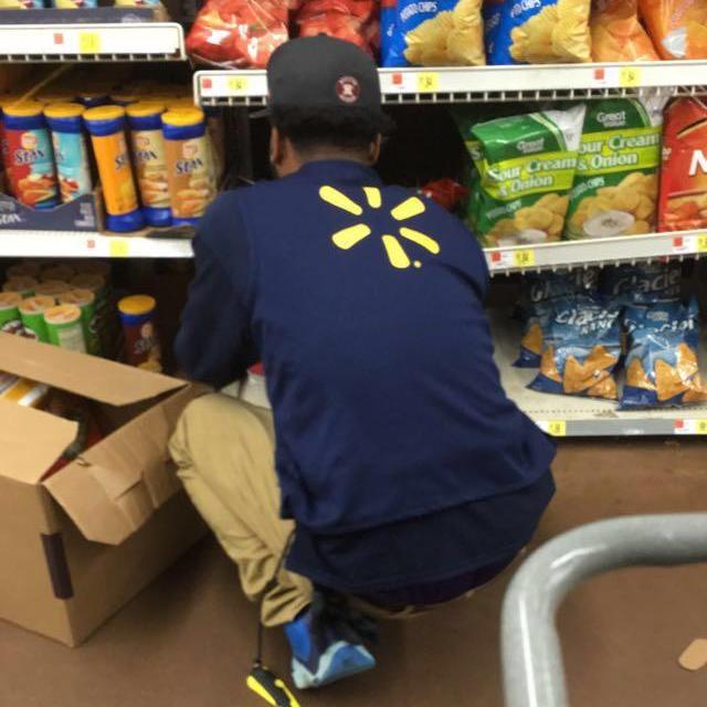 One of those nights I sat in Walmart with him lol
