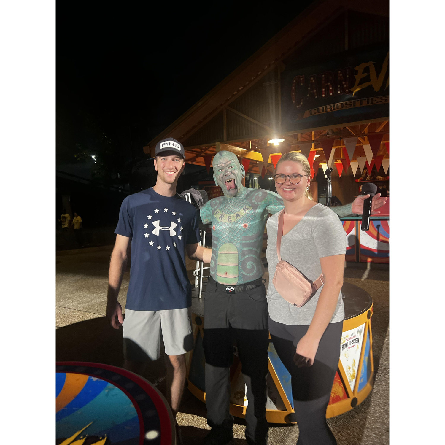 We met Lizardman from the Guinness World Records!
