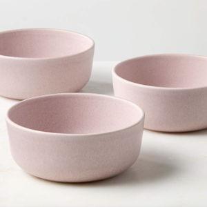 CB2 Drift Lilac Soup Bowl with Reactive Glaze