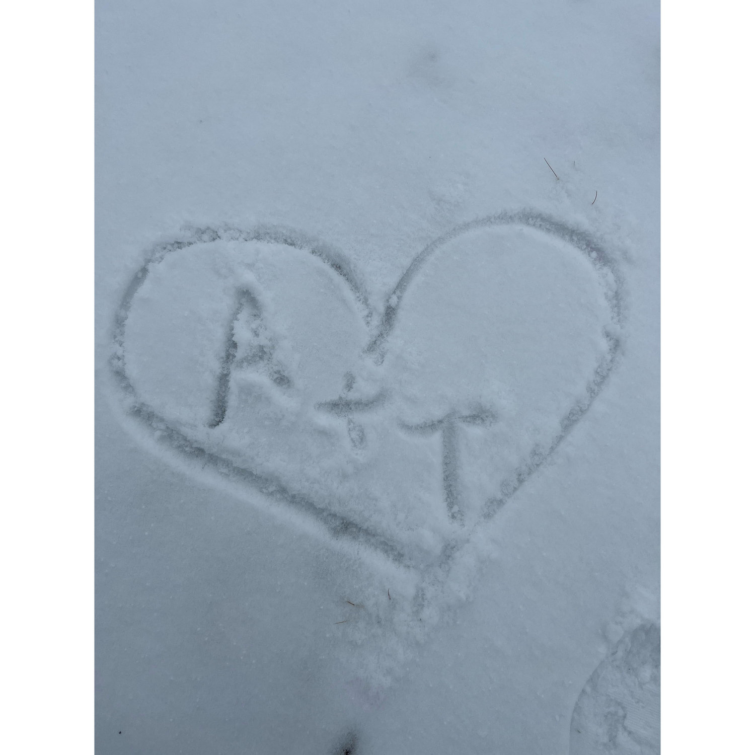 Snow storm, couple was separate but could only think of each other