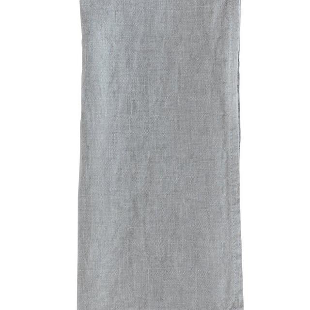 Pearl Gray Linen Hand Towel, McGee & Co