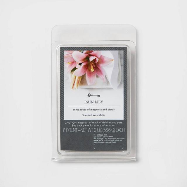 Febreze Wax Melts Ocean Hinoki Ginger Waterlily 6 Melts - 2.75 Oz