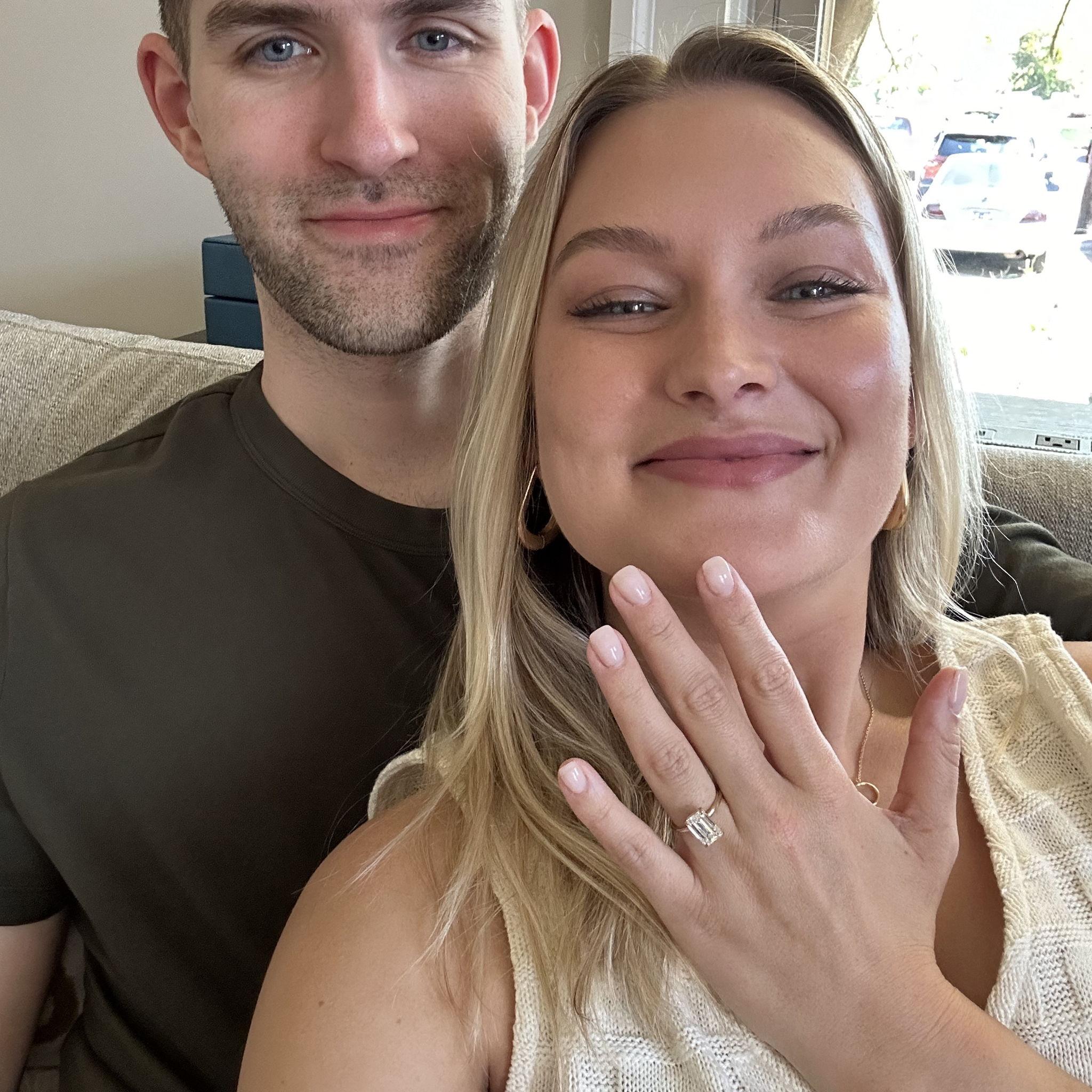 Our engagement day! 4/13/24