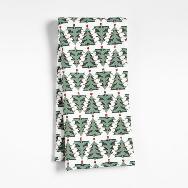 Festive Tree Dish Towel