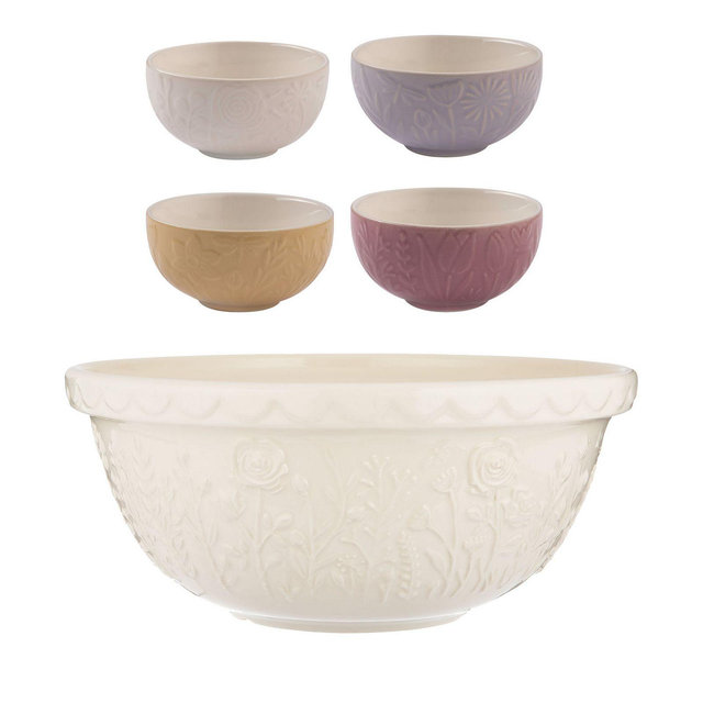 Mason Cash In the Meadow Mixing Bowl and Prep Bowls, Set of 5