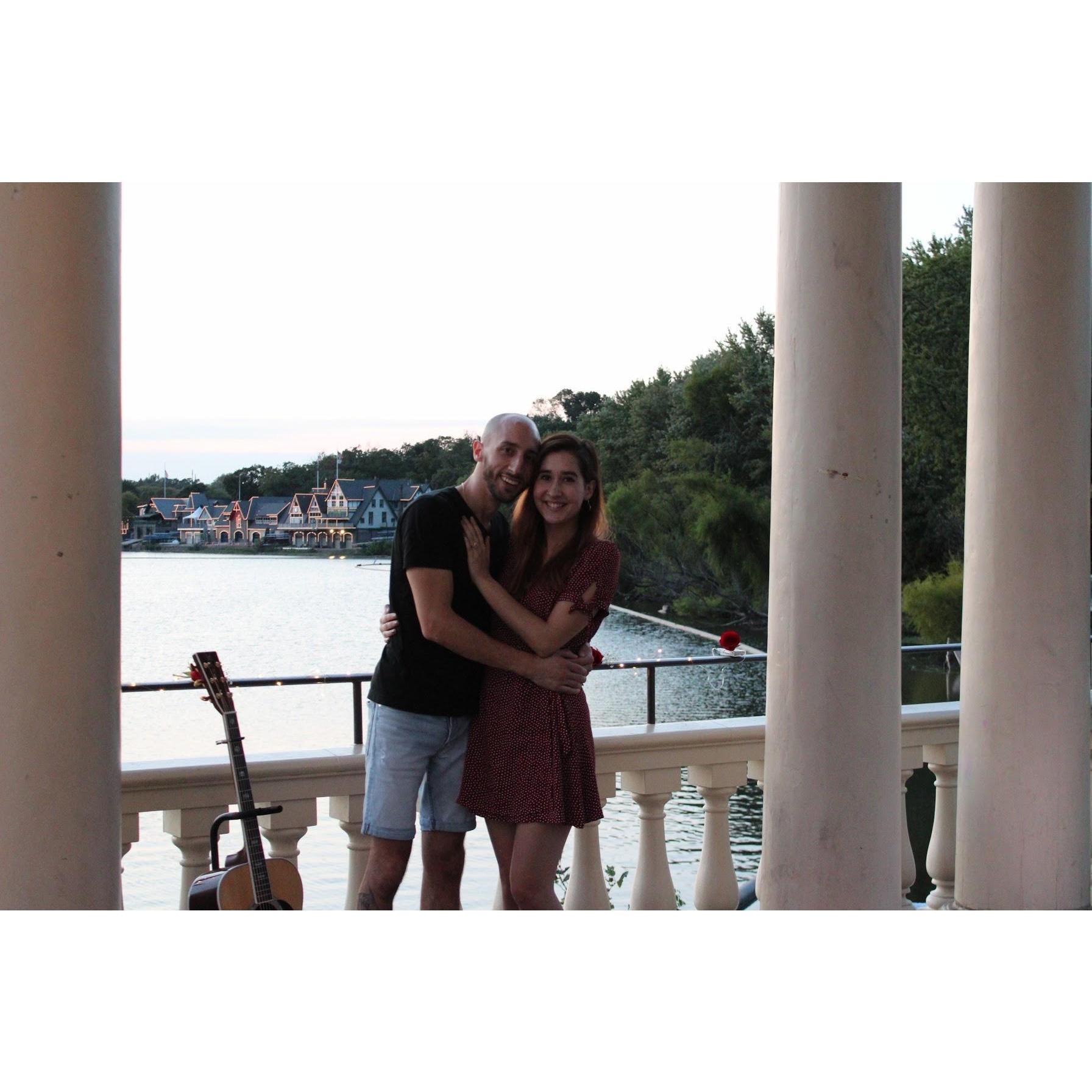 Engagement day in Philly :)