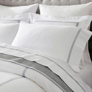Eyelet Organic Pillowcase, Set of 2