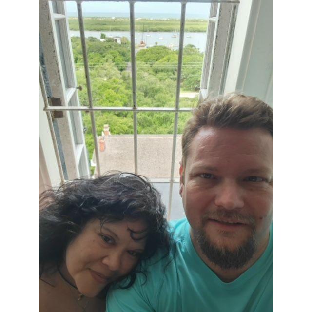 We climbed the St. Augustine Lighthouse