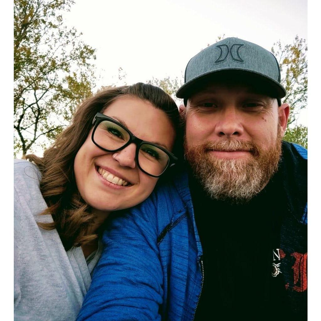 Our first date! He pulled his phone out to snap this picture...a few moments later we had our first kiss and just sat by the river watching the beautiful moon rise! Best LAST first date EVER!
