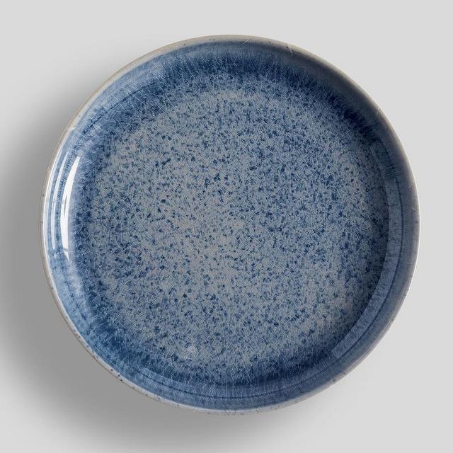 Azure Melamine Salad Plates, Set of 4 - Blue