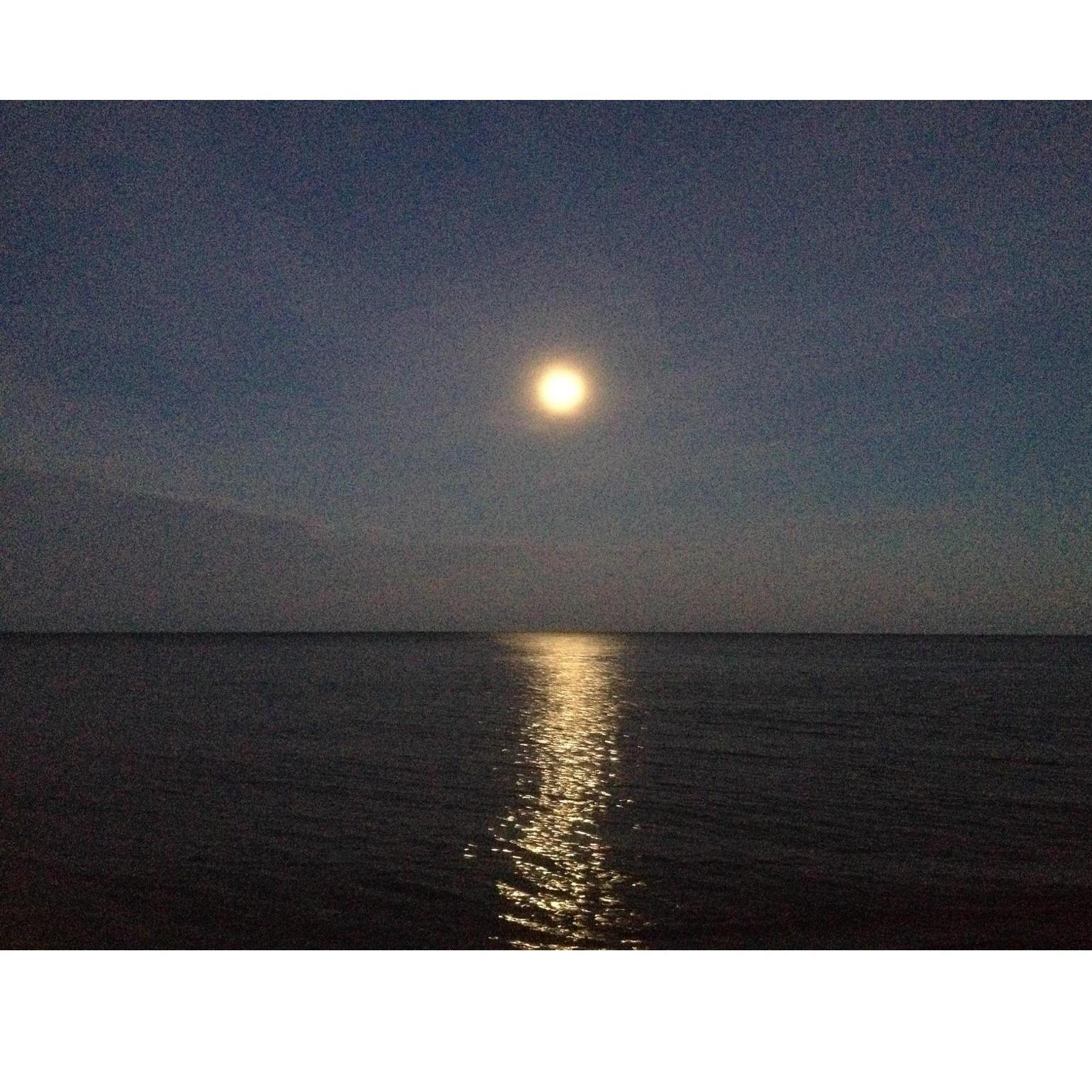 Harbor Beach moon 2018
