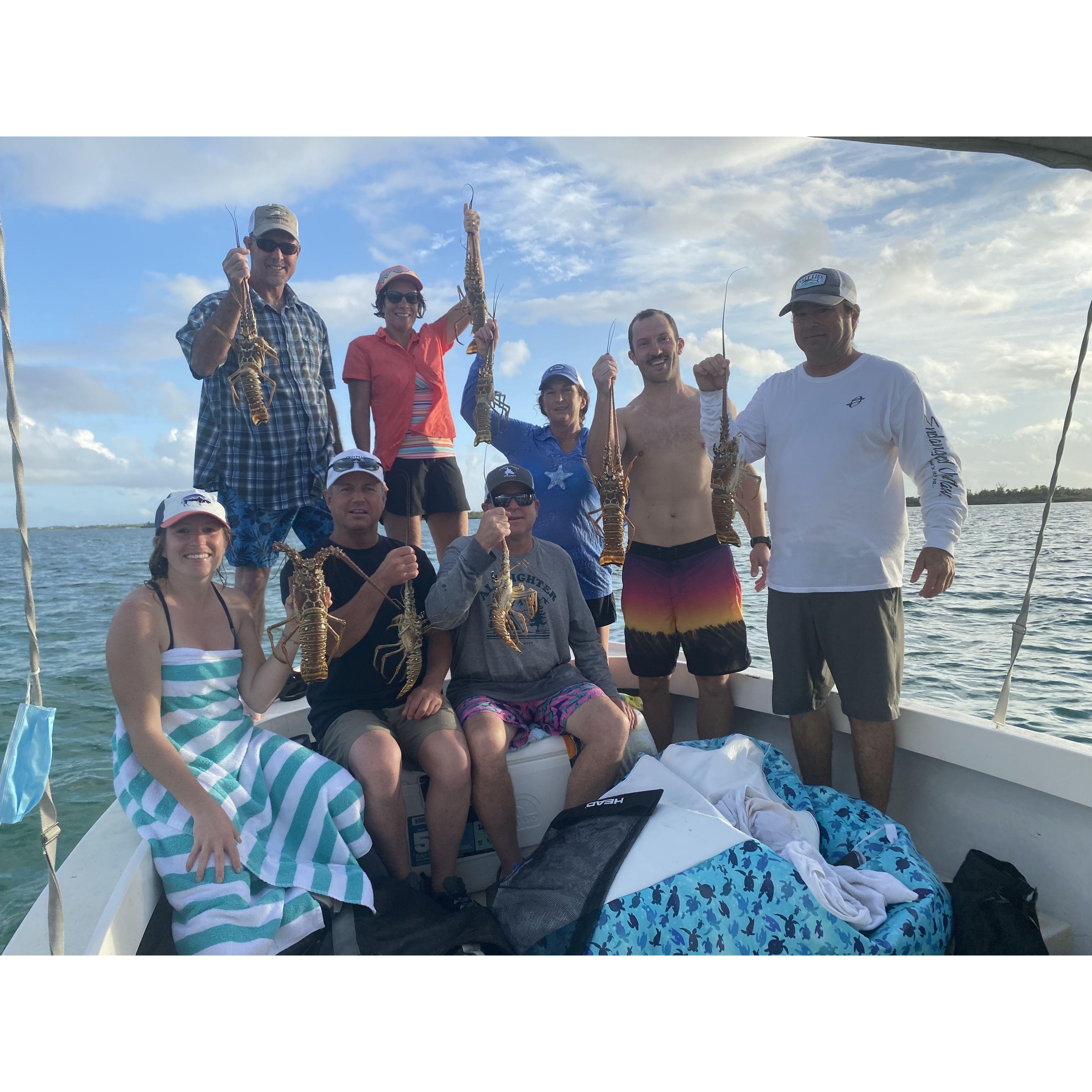 Bahamas spear fishing