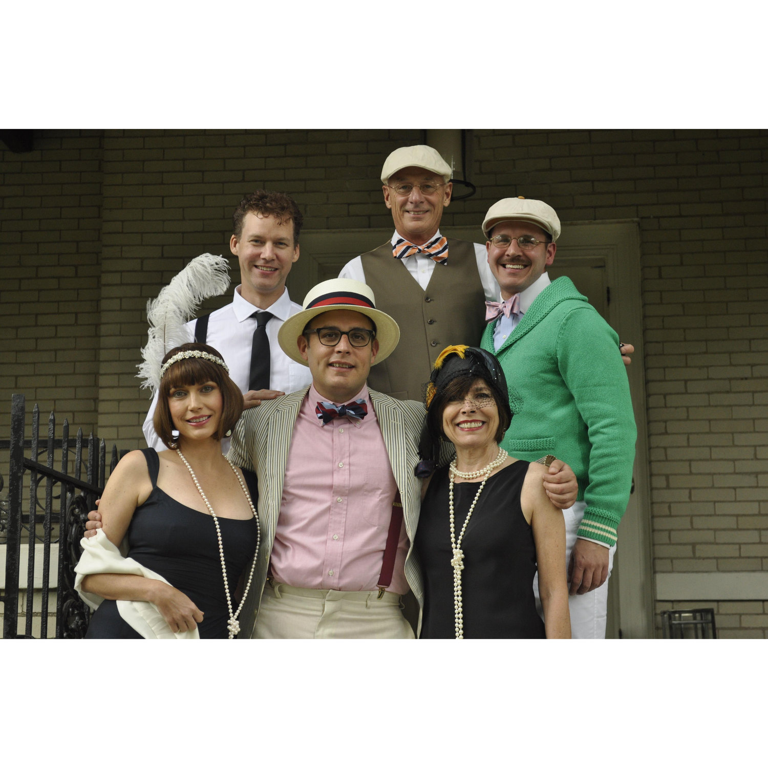 The family at our first Gatsby Party