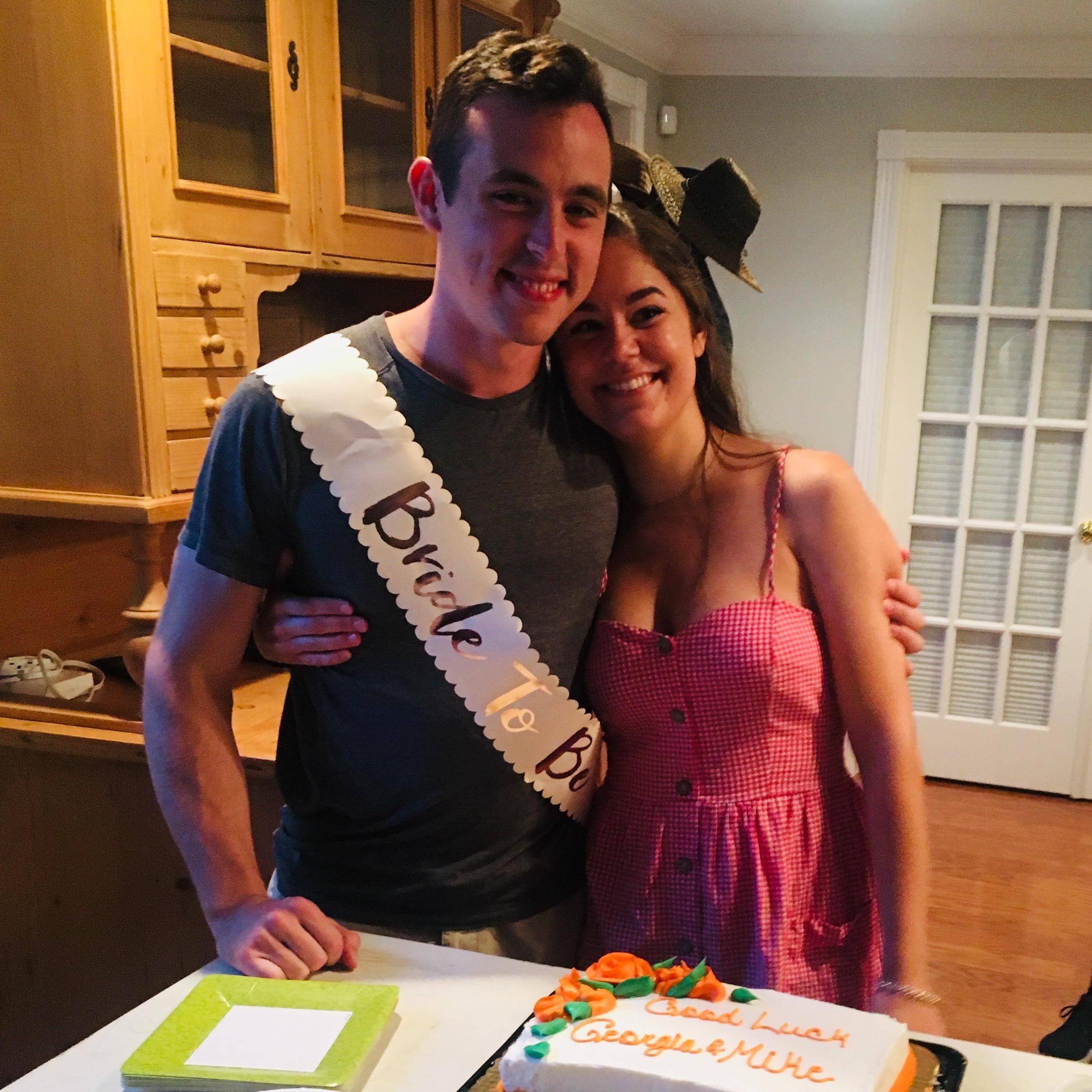 Mike's gonna be such a beauuuutiful bride!