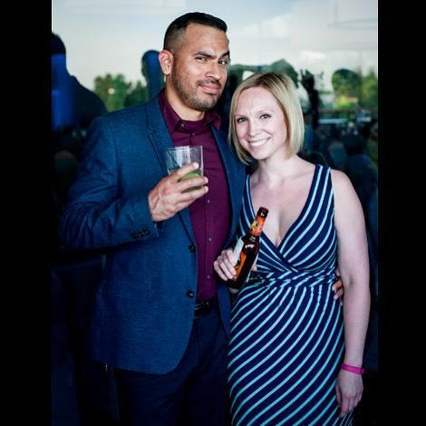 At a friend's wedding in 2015