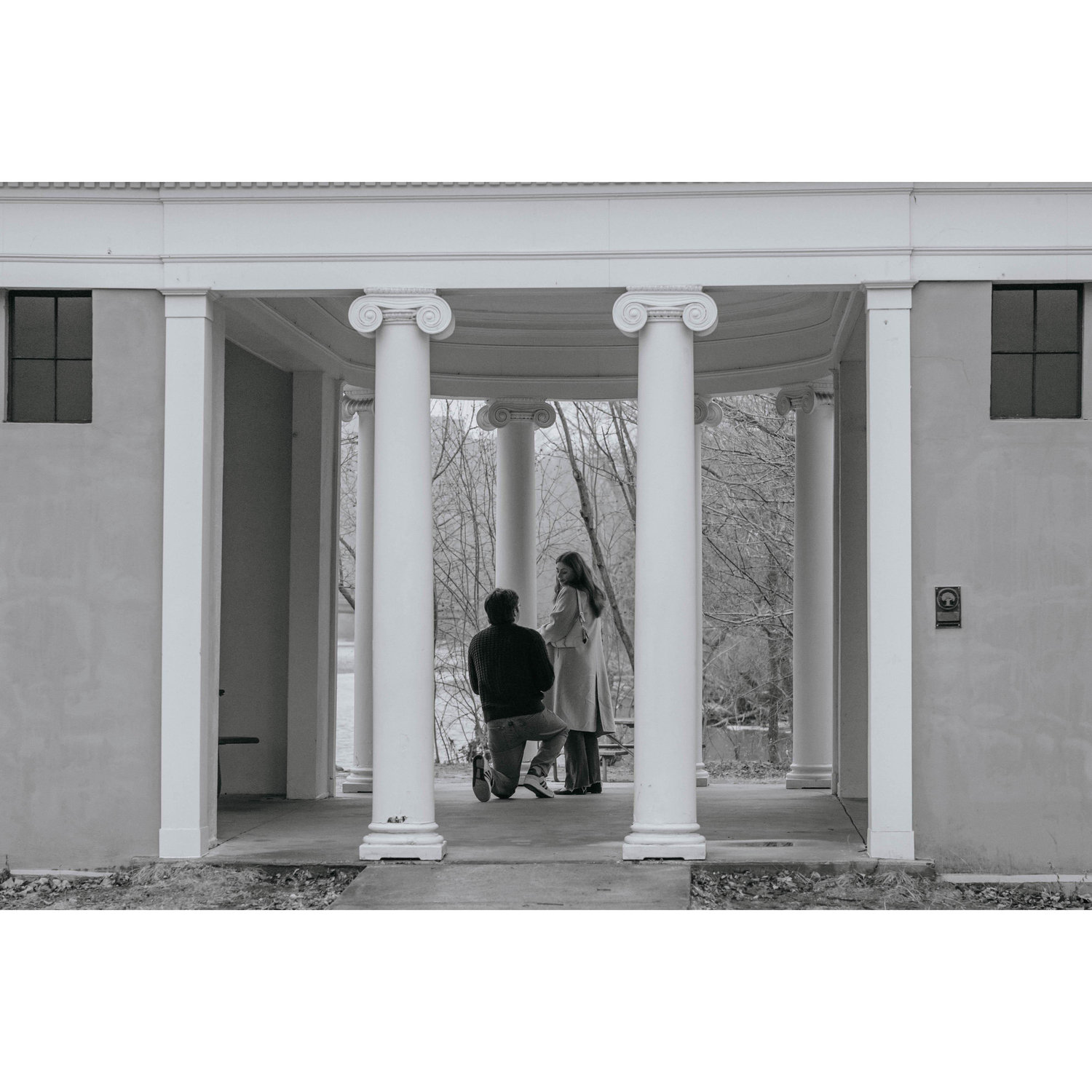 The moment Sean got down on one knee; Bella couldn't believe it. He playfully would pretend to propose often, when tying his shoes or faking a trip and fall. Not this time!