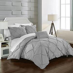Chic Home Salvatore Queen Duvet Cover Set in Beige