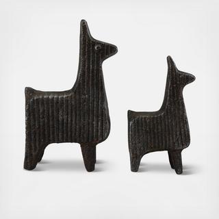 Corrugated Cast Iron Llama