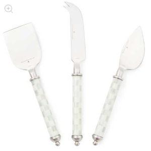 Sterling Check Supper Club Cheese Knife Set