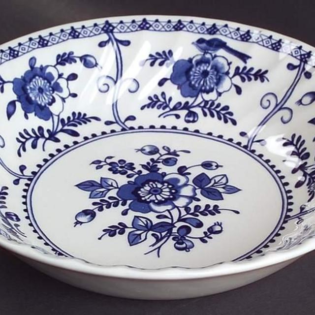 Coupe Soup Bowl Indies Blue by Johnson Brothers