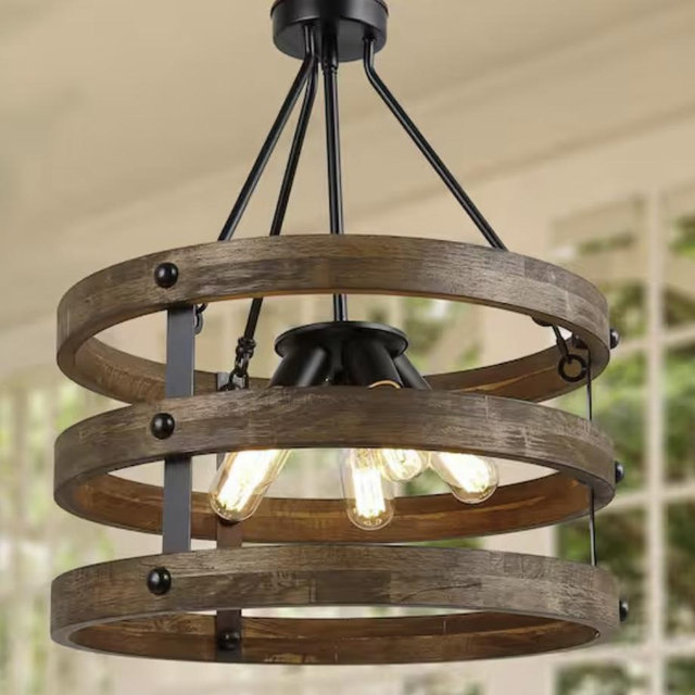Rustic 5-Light chandelier