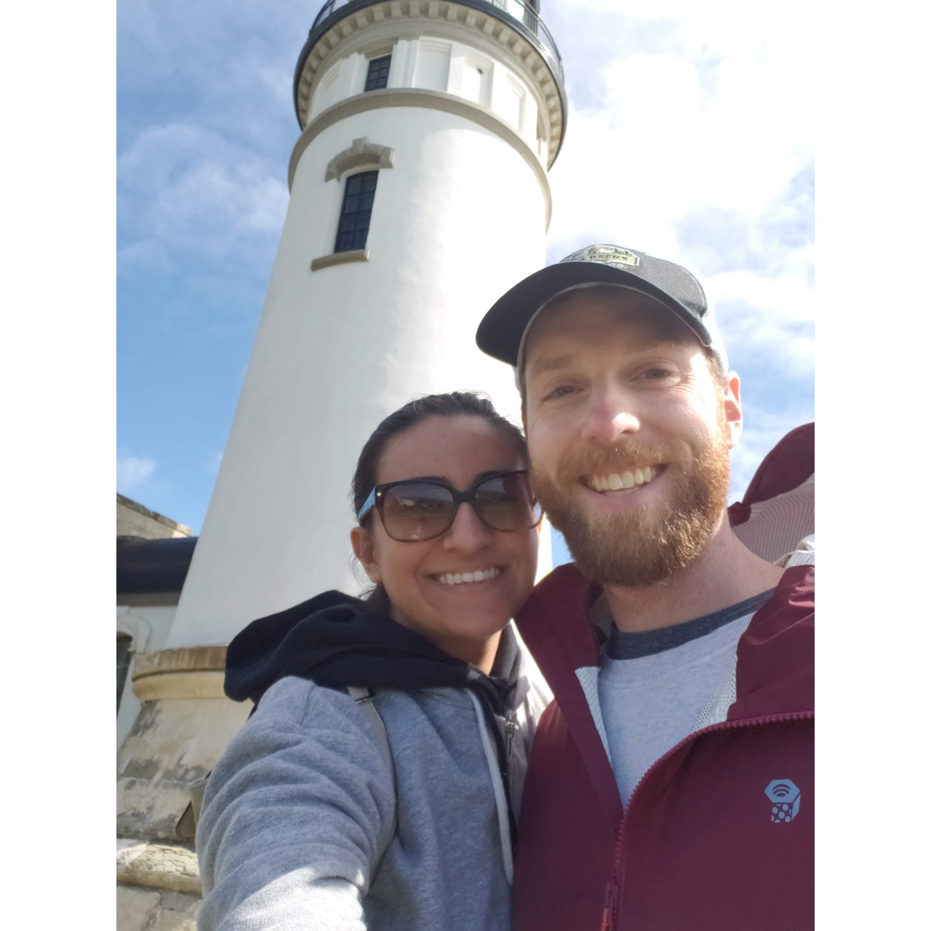 North Head Lighthouse in Washington - May 2018