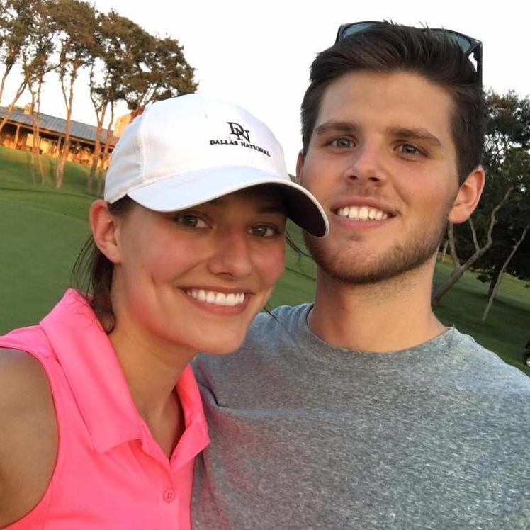 McKenna had a job at a fancy golf course during their summer in Dallas.