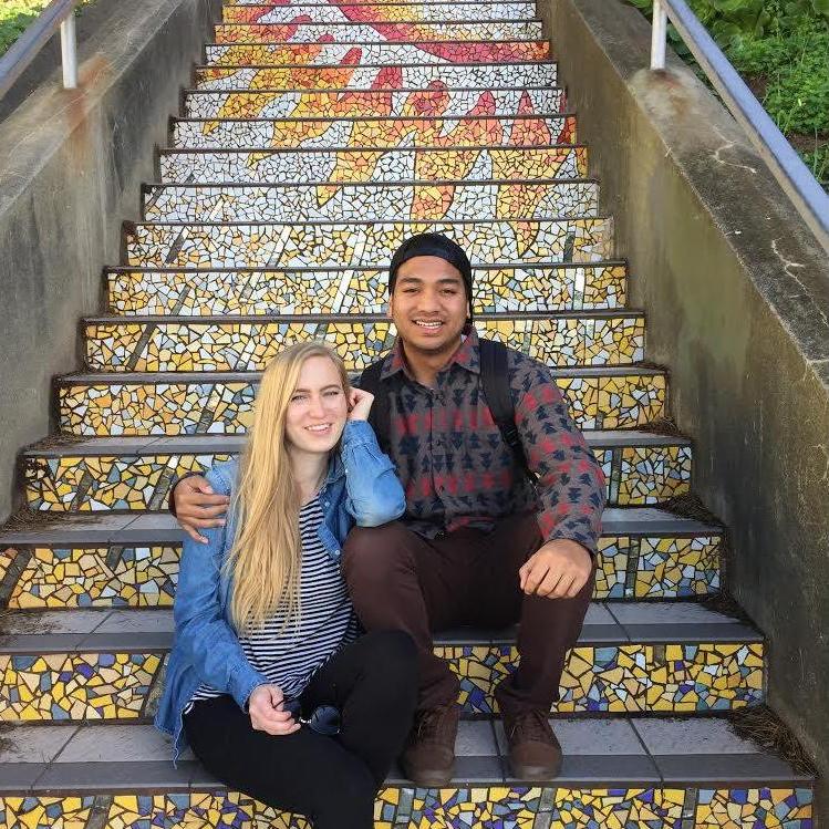 16th Ave. Tiled Steps, SF — January 27, 2018