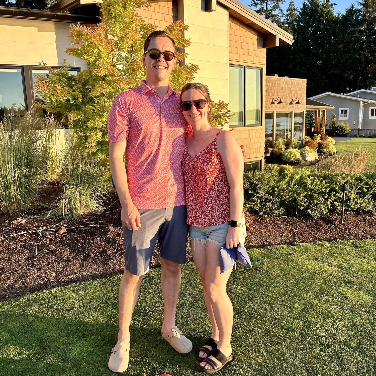 Our first Fourth of July together.