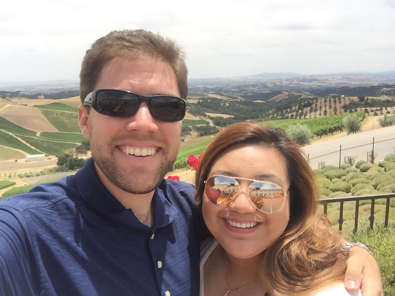 In 2015, Ryan told Krhystyne he'd take her wine tasting if she ever made it out to San Luis Obispo. In 2016, Ryan made good on that promise.