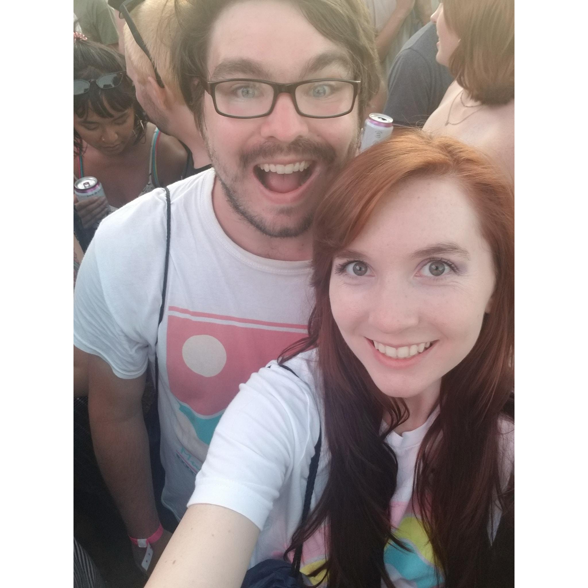 We were more stoked for each other than The Strokes.