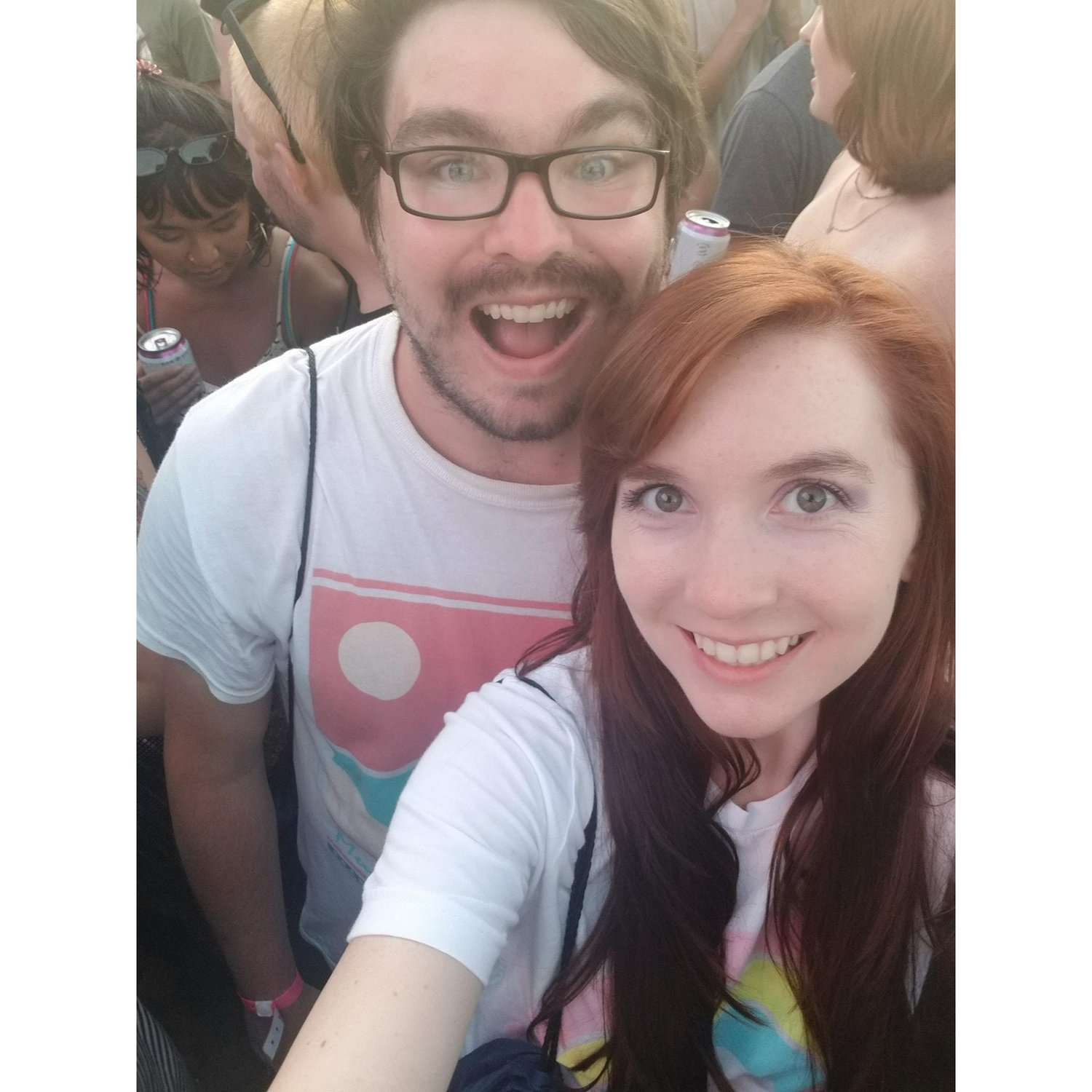 We were more stoked for each other than The Strokes.