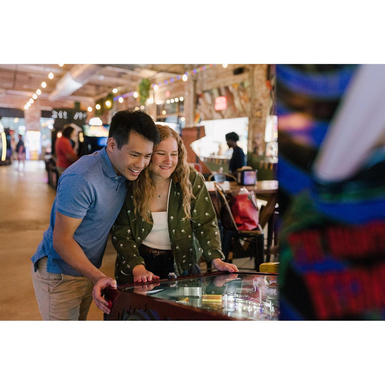 We lost this pinball game almost immediately.